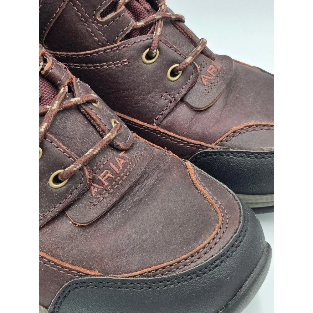 Ariat Boots Mens 9.5B Terrain H2O Waterproof Copper Leather Endurance 10004138